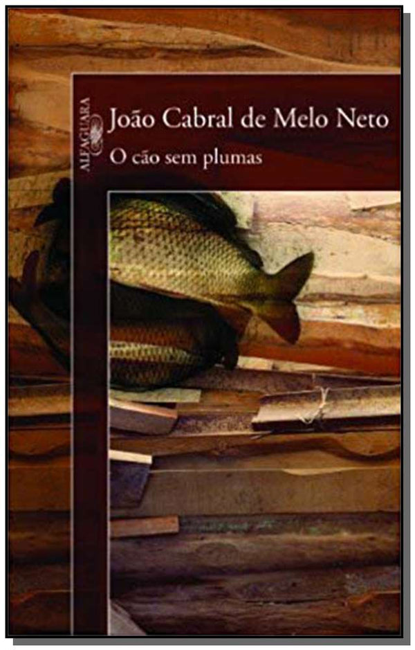 Capa do livro O Cão sem Plumas, de Joao Cabral de Melo Neto