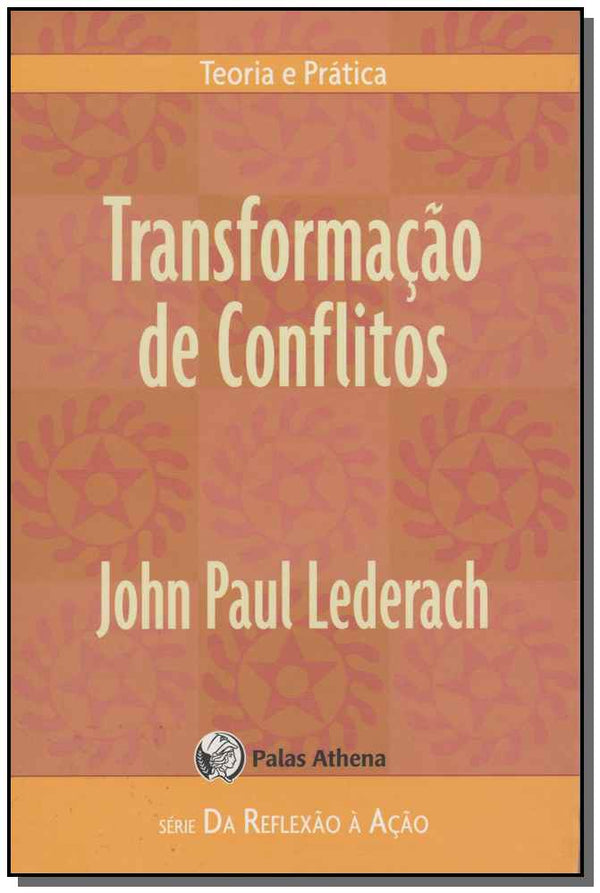 Capa do livro Transformação de Conflitos, de John Paul Lederach