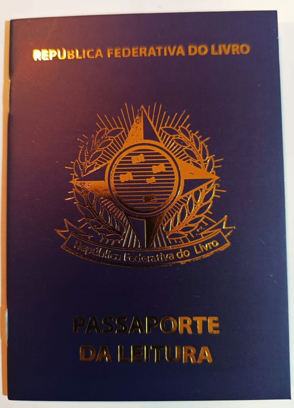 Capa do livro Passaporte da Leitura - Azul, de James Misse