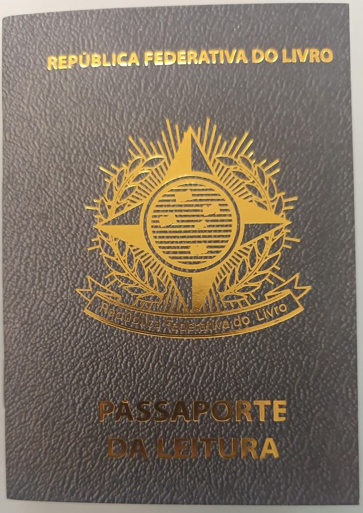 Passaporte da Leitura - Preto