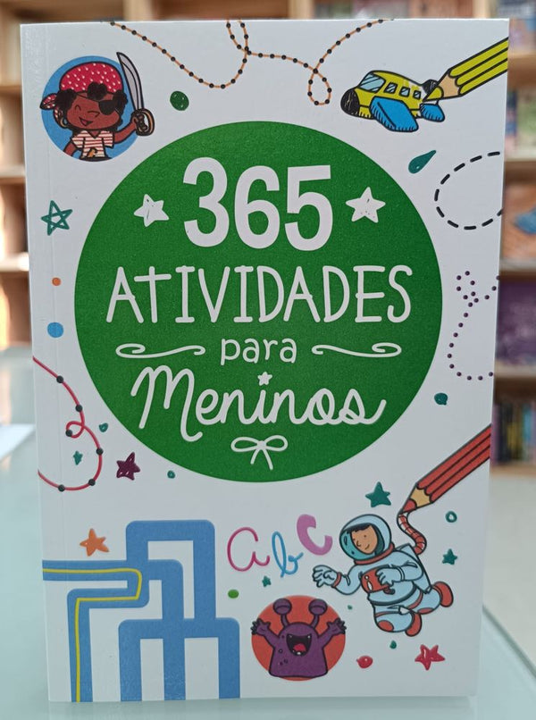 Capa do livro 365 Atividades para Meninos, de James Misse