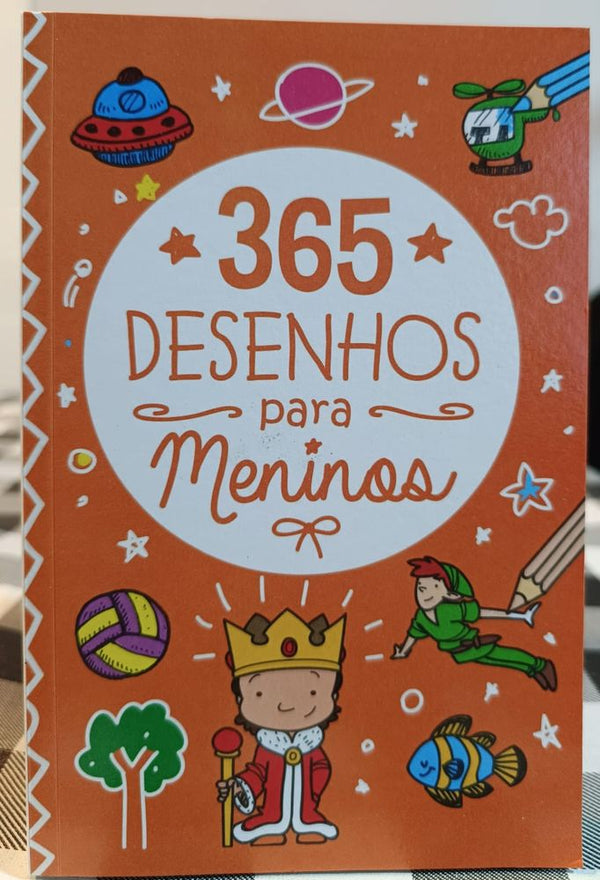 Capa do livro 365 Desenhos para Meninos, de James Misse