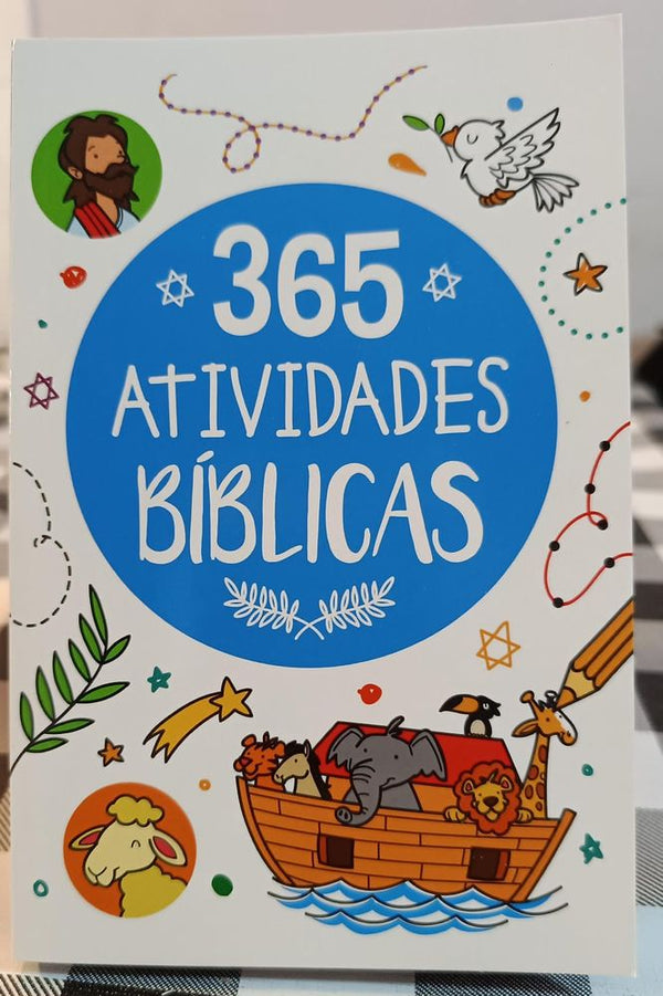 Capa do livro 365 Atividades Bíblicas, de Editora Pe na Letra