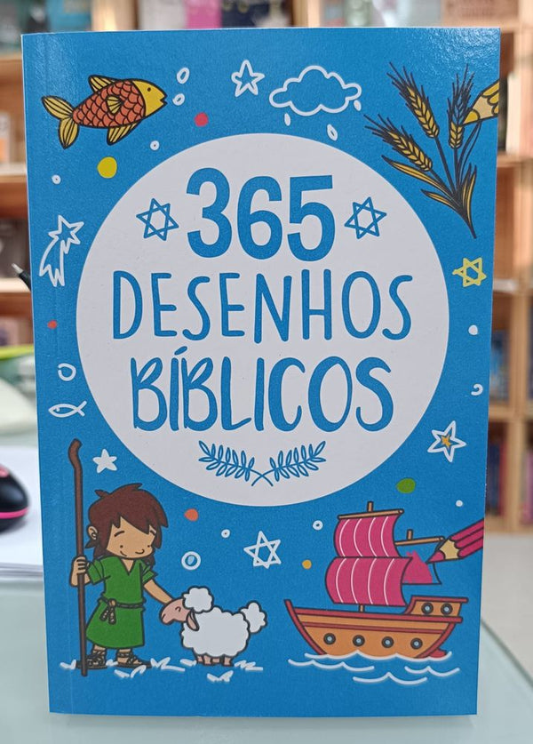Capa do livro 365 Desenhos Bíblicos, de Editora Pe na Letra