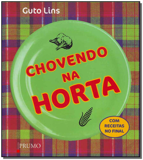 Capa do livro Chovendo na Horta, de Guto Lins