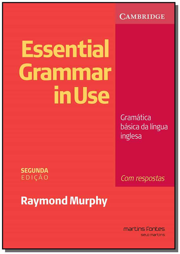 Capa do livro Essential Grammar In Use - 02ed/10 - Martins, de Raymond Murphy