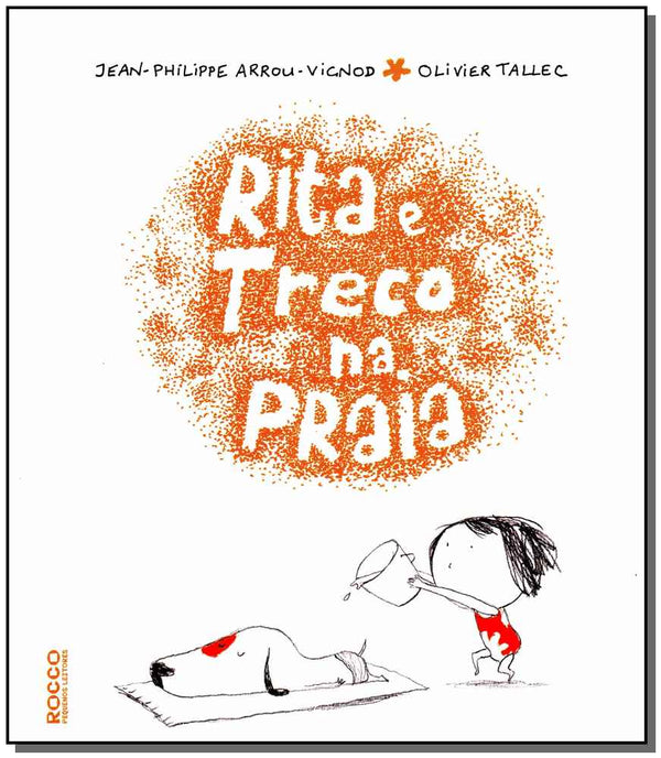Capa do livro Rita e Treco e na Praia, de Jean Philippe Arrou-Vicnod