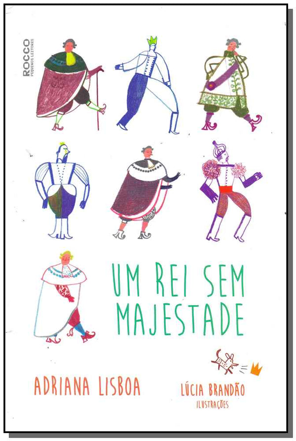 Capa do livro Um Rei sem Majestade, de Adriana Lisboa