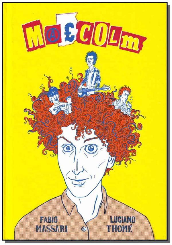 Capa do livro Malcolm, de Fabio/ Thome, Luciano Massari