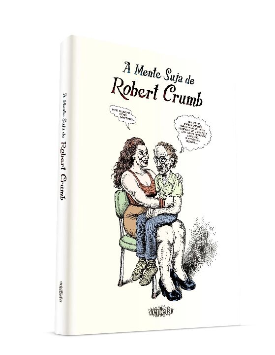 Capa do livro A Mente Suja de Robert Crumb, de Robert Crumb
