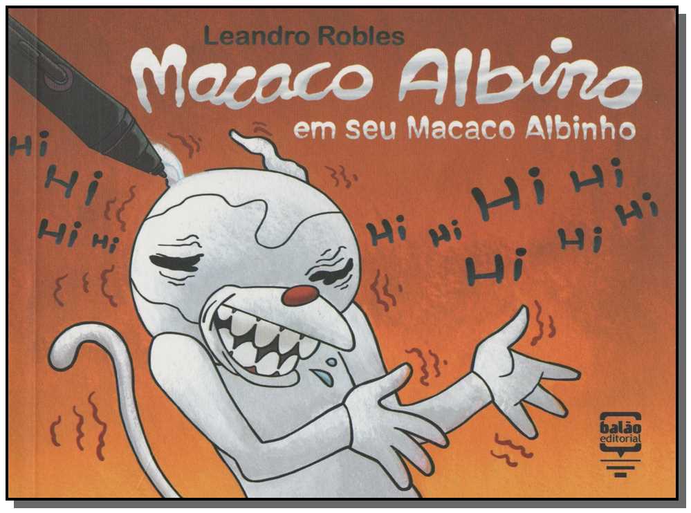 Macaco Albino em Seu Macaco Albinho
