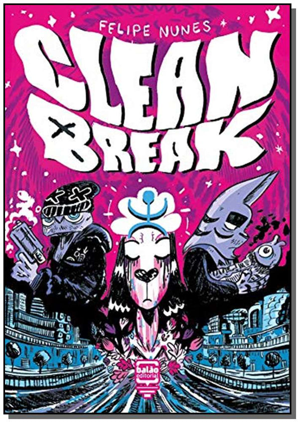 Capa do livro Clean Break, de Felipe Nunes