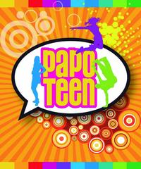 Capa do livro Papo Teen, de Paulo Tadeu