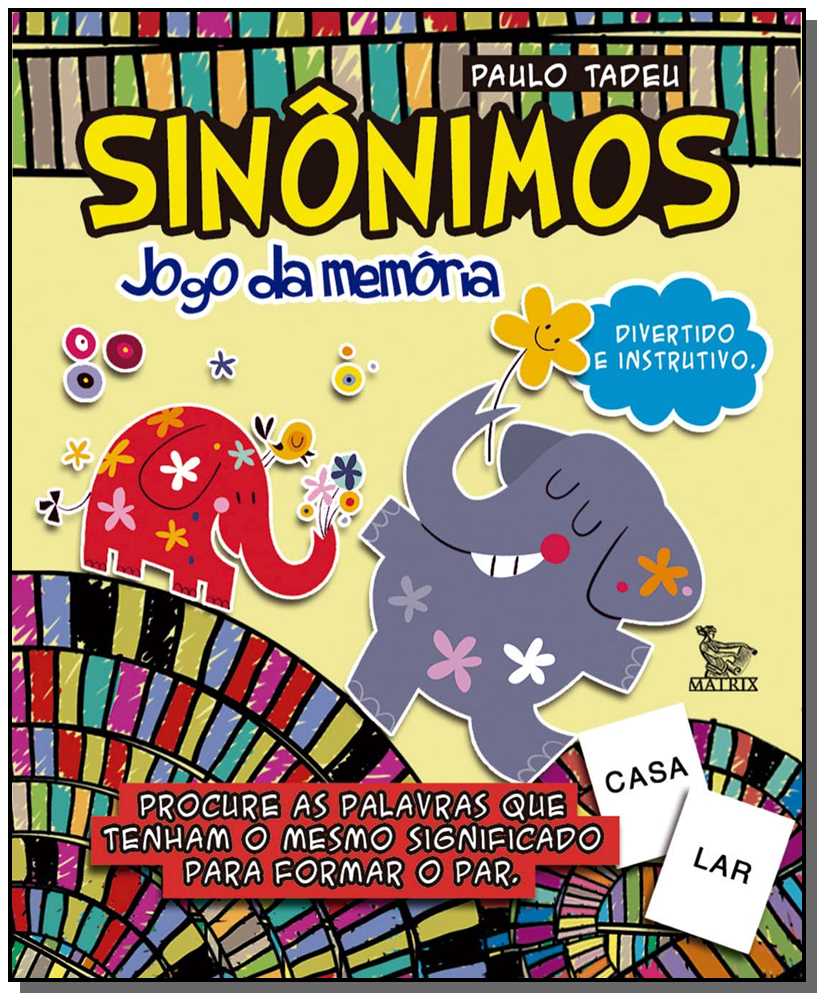 Sinonimos Jogo da Memória