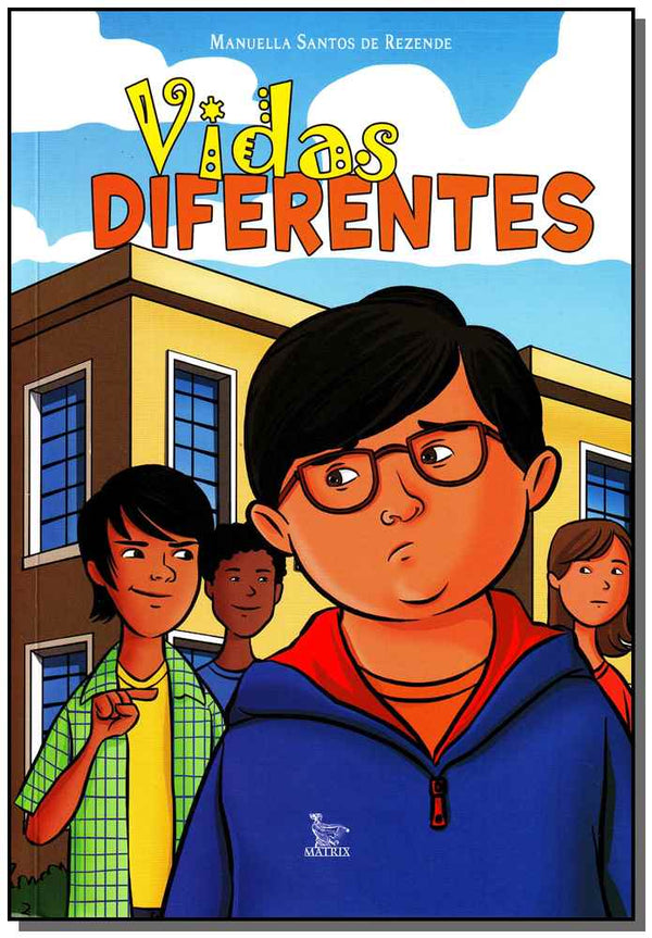 Capa do livro Vidas Diferentes, de Manuella Santos de Rezende