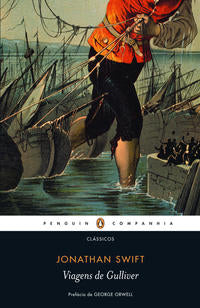 Capa do livro Viagens de Gulliver, de Jonathan Swift