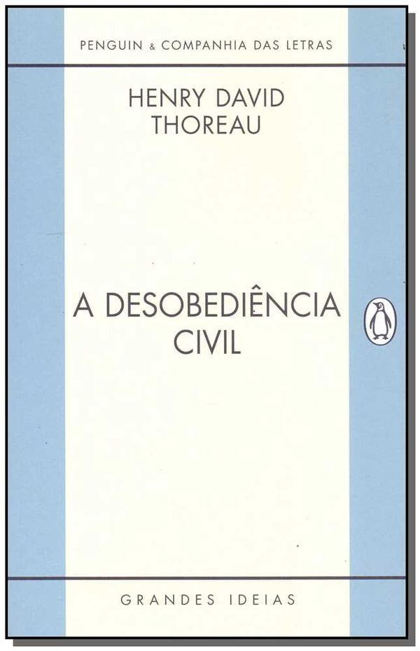 Capa do livro Desobediência Civil, a, de Henry David Thoreau