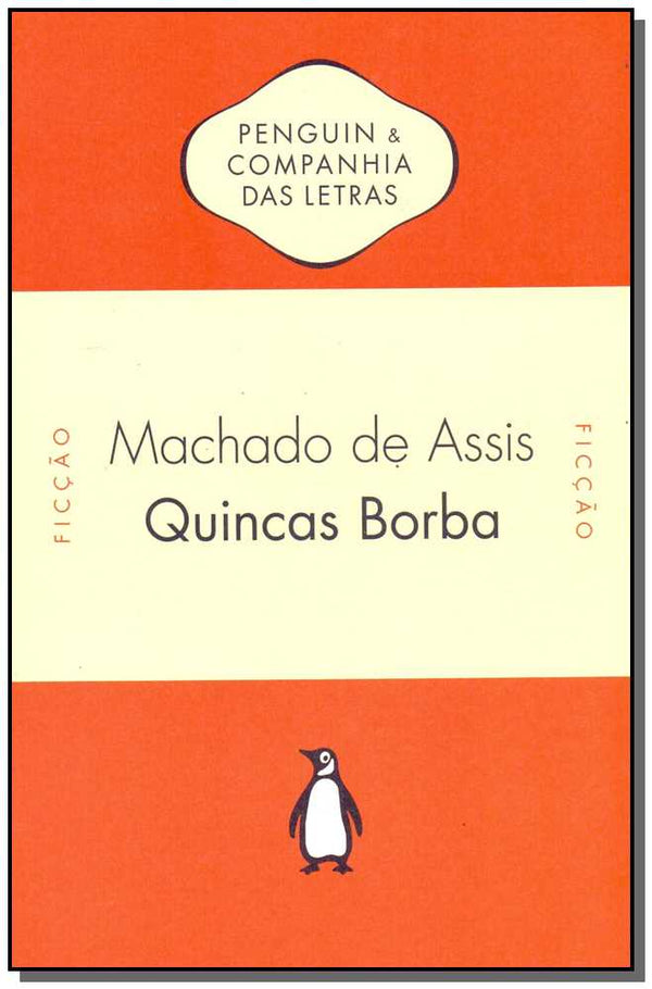 Capa do livro Quincas Borba, de Machado de Assis