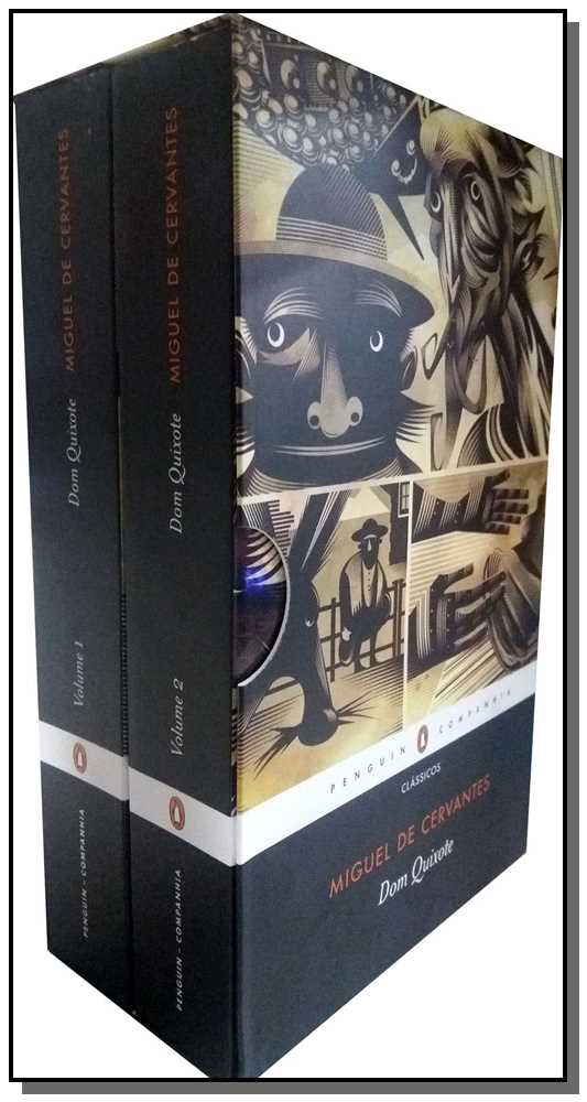 Caixa Dom Quixote - 2 Volumes
