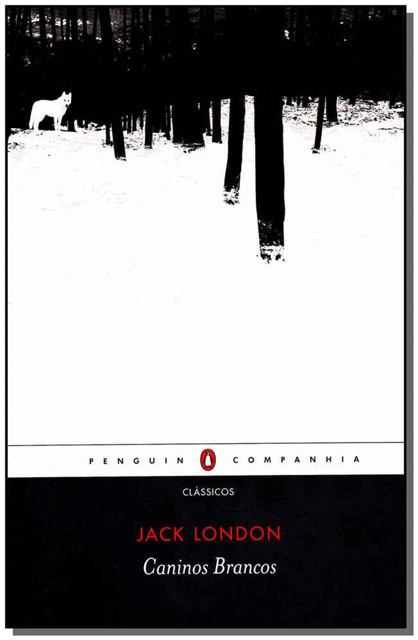 Capa do livro Caninos Brancos, de Jack London