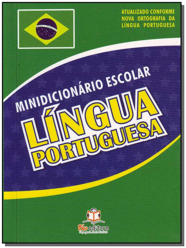 Capa do livro Minidicionário Escolar: Português, de Editora Blu