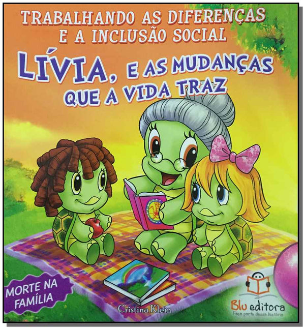 Capa do livro Inclusão Social - Morte na Família, de Cristina Klein