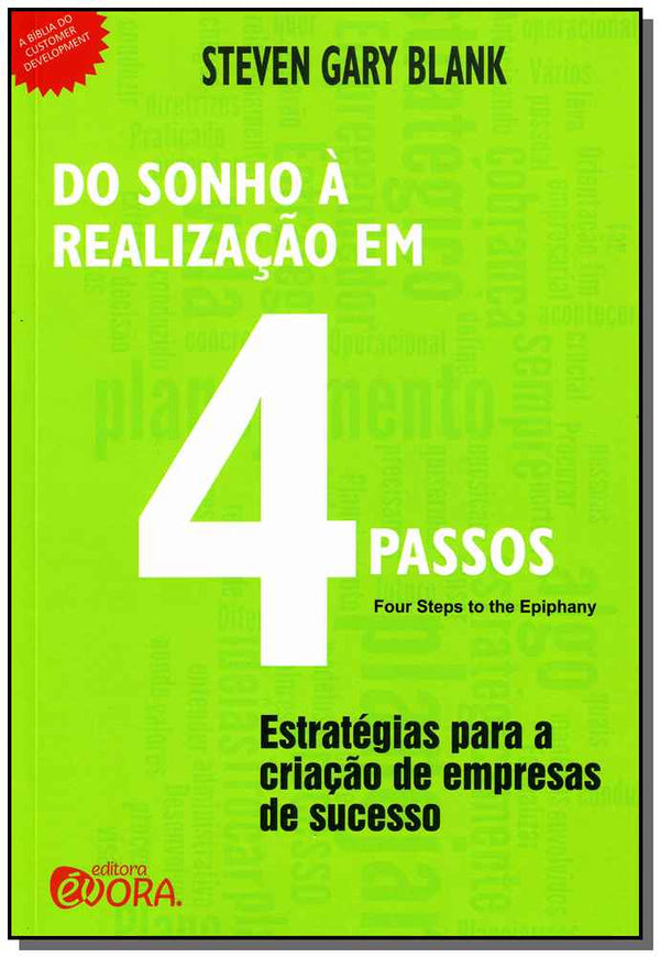 Capa do livro Do Sonho à Realização em 4 Passos, de Steven Gary Blank