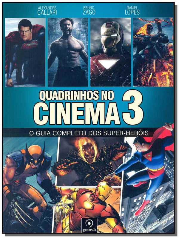 Capa do livro Quadrinhos no Cinema 3, de Alexandre Callari