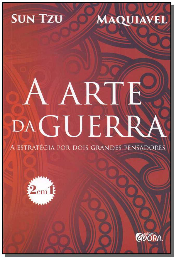 Capa do livro A Arte da Guerra, de Sun Tzu e Maquiavel