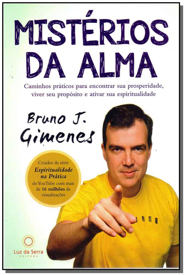 Capa do livro Mistérios da Alma, de Bruno J. Gimenes