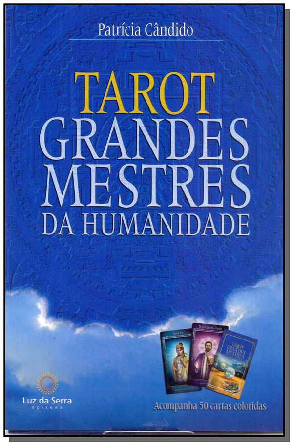 Capa do livro Tarot Grandes Mestres da Humanidade, de Patricia Candido