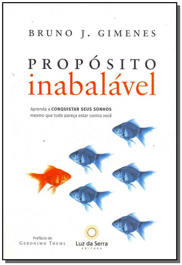 Capa do livro Propósito Inabalável, de Bruno J. Gimenes