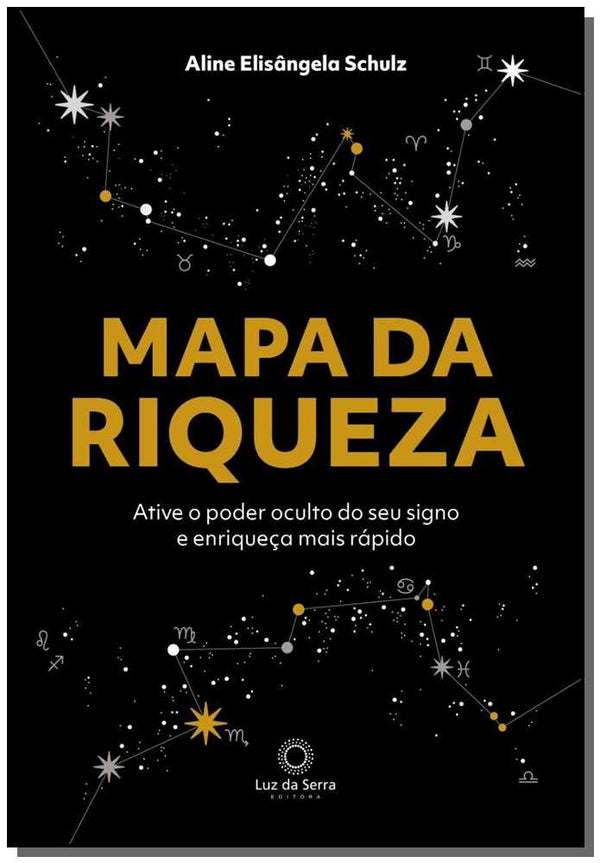 Capa do livro Mapa da Riqueza, de Aline Elisangela Schulz