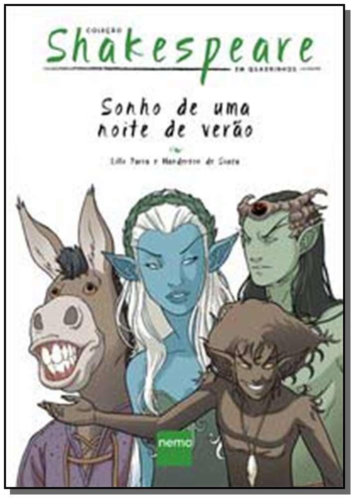Coleção Shakespeare em Quadrinhos - Sonho de uma Noite de Verão