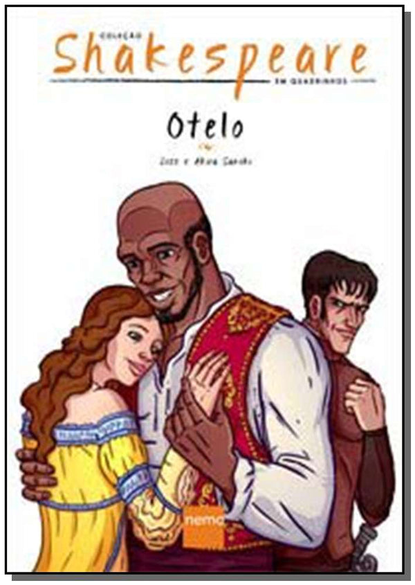 Capa do livro Coleção Shakespeare em Quadrinhos - Otelo, de Jozz