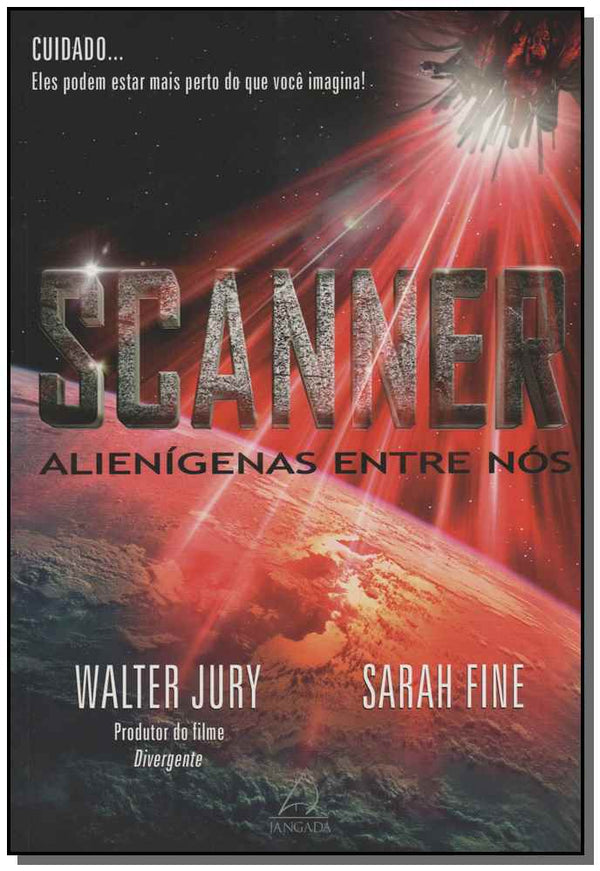 Capa do livro Scanner - Alienígenas Entre Nós, de Walter / Fine, Sarah Jury