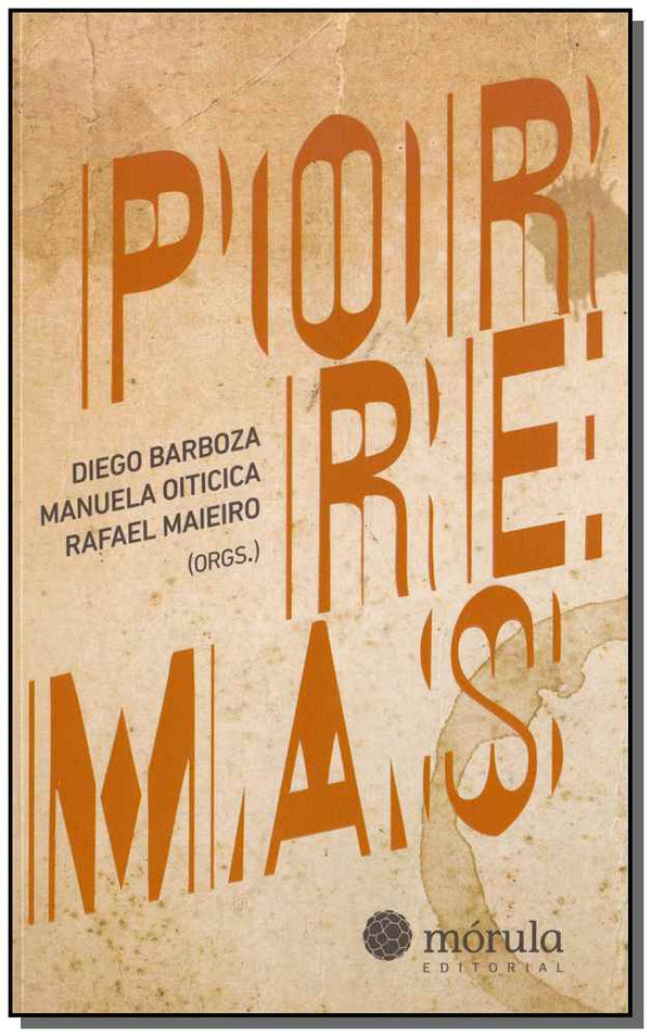 Capa do livro Porremas, de Barboza; Oiticica; Maieiro