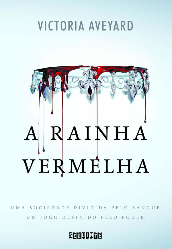Capa do livro A Rainha Vermelha, de Victoria Aveyard