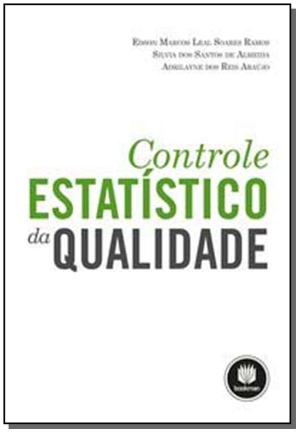 Capa do livro Controle Estatistico da Qualidade, de Edson Marcos L. S. Ramos