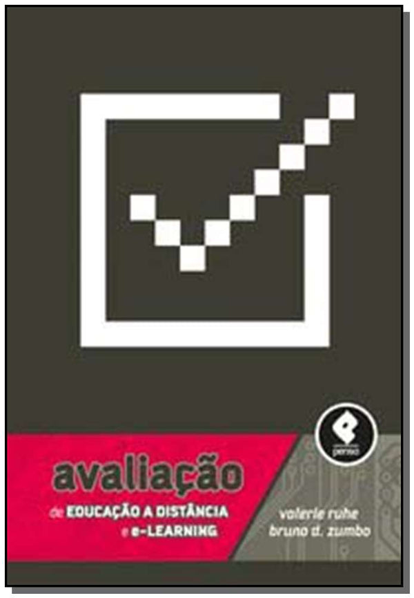 Capa do livro Avaliação de Educação a Distância e e-Learning, de Valerie Ruhe, Bruno D. Zumbo