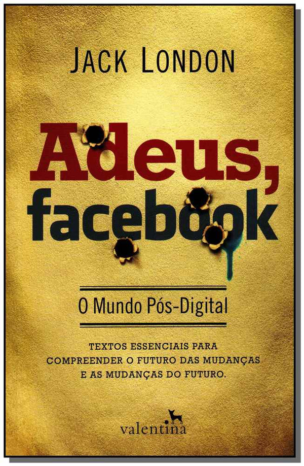 Capa do livro Adeus, Facebook, de Jack London