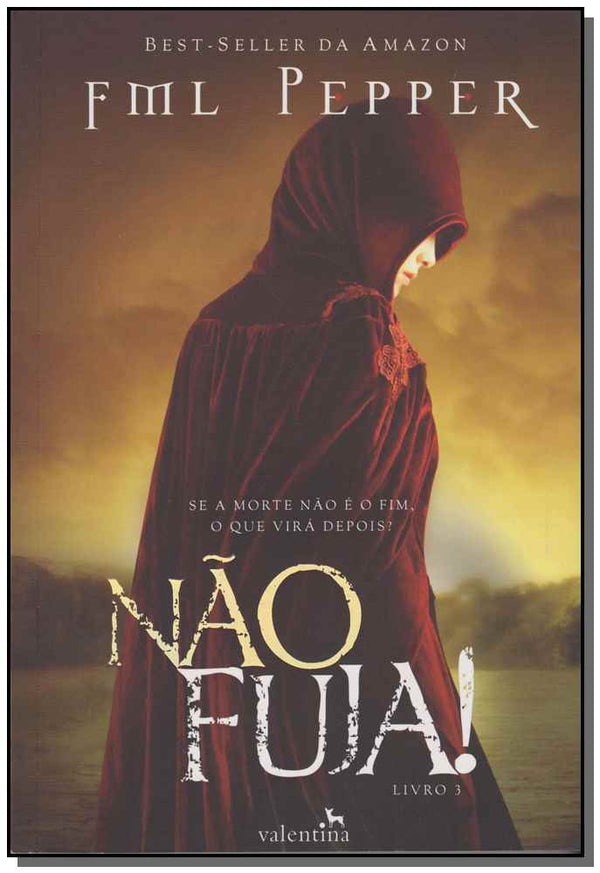Capa do livro Não Fuja!, de Fml Pepper