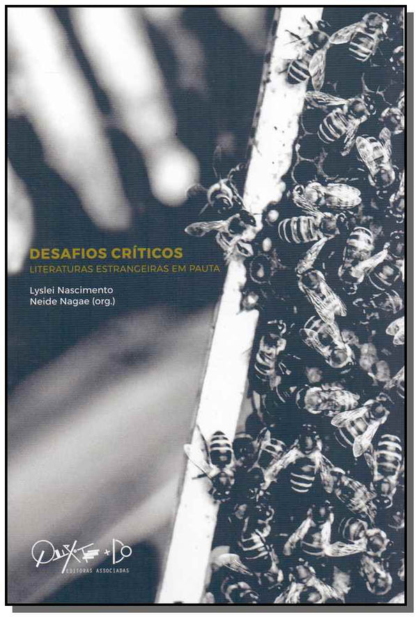 Capa do livro Desafios Críticos - Literaturas Estrangeiras em Pautas, de Lyslei Nascimento, Neide Nagae (org.)