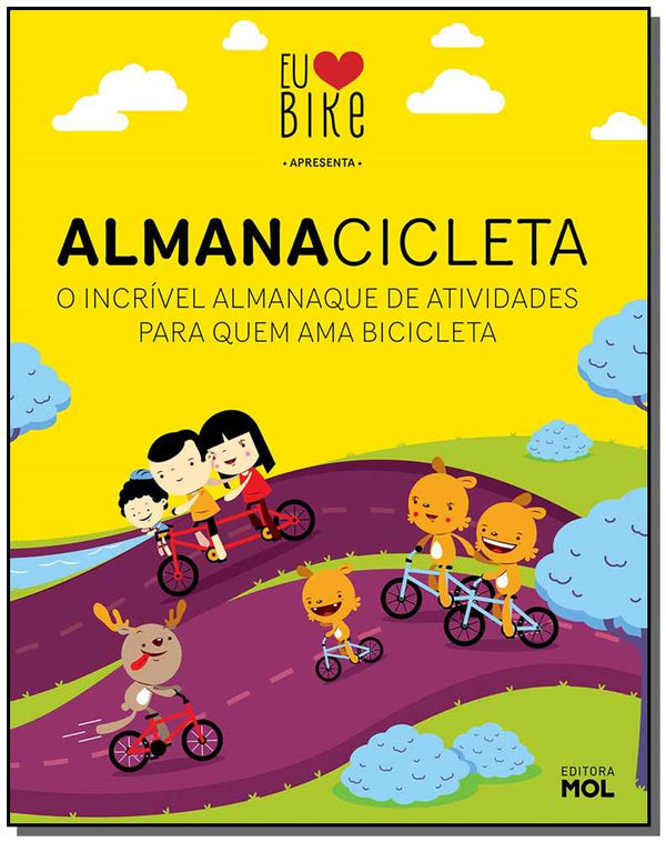 Capa do livro Almanacicleta, de Roberta Faria