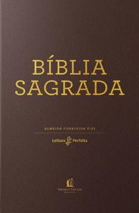 Capa do livro Bíblia Leitura Perfeita - Acf - Capa Marrom, de Editora Thomas Nelson