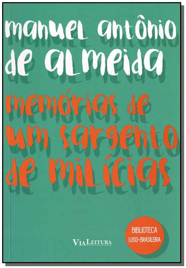 Capa do livro Memórias de um Sargento de Milícias, de Manuel Antonio de Almeida