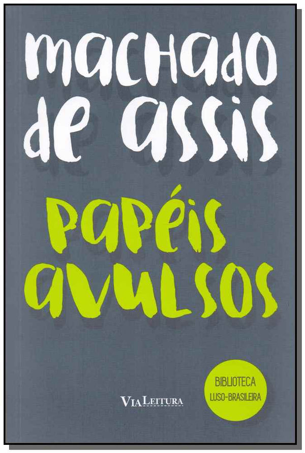 Capa do livro Papéis Avulsos, de Machado de Assis