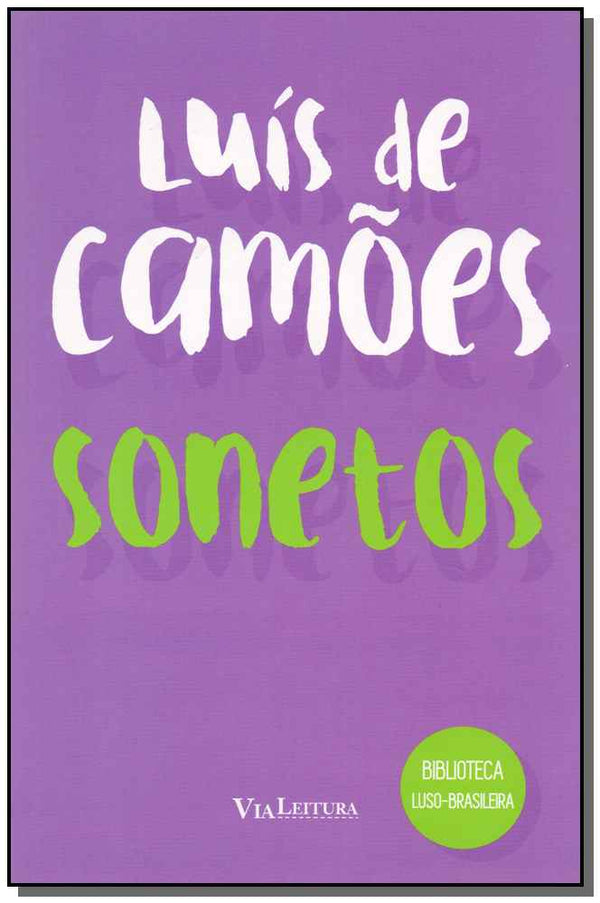 Capa do livro Sonetos, de Luis de Camoes