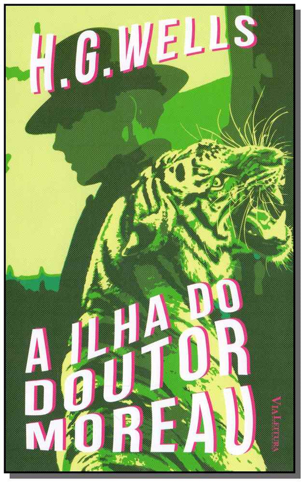 Capa do livro Ilha do Dr. Moreau, a - (Via Leitura), de H.G. Wells