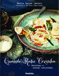 Capa do livro Quando Katie Cozinha, de Katie Quinn Davies